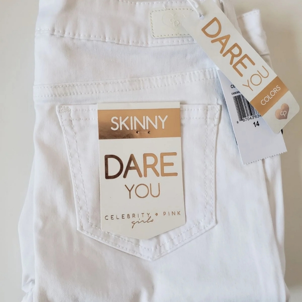 NWT White Celebrity Pink Girls Pants